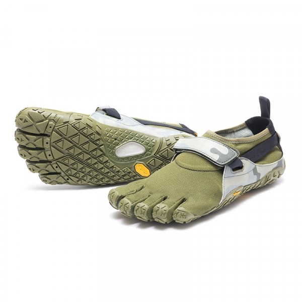 Vibram Five Fingers Womens Spyridon Evo : Dark Green/Camo