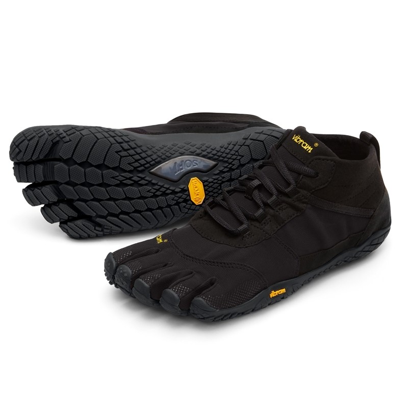 Vibram FiveFingers Womens V-Trek : Black / Black