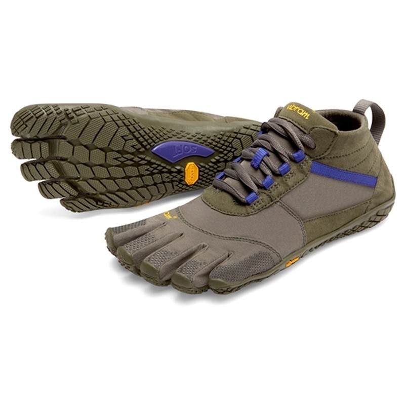 Vibram FiveFingers Womens V-Trek : Military / Purple